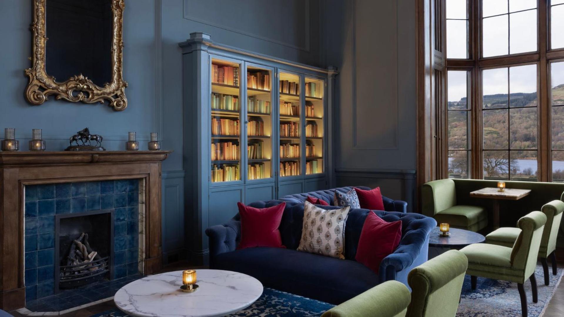 Mar Hall Golf & Spa Resort Bishopton  Luaran gambar Library at The Mitre